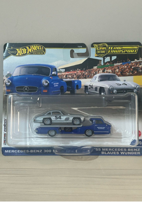 Mercedes Benz 300 SL - Blaues Wunder