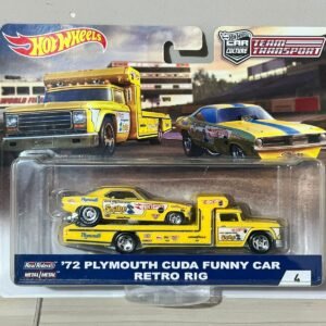 Retro Rig Y '72 Plymouth Cuda Funny Car