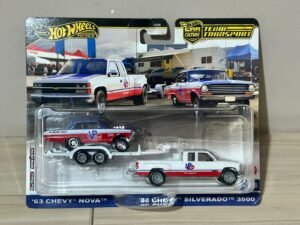 '88 Chevy Silverado 3500, HW Rally Trailer Y '63 Chevy Nova