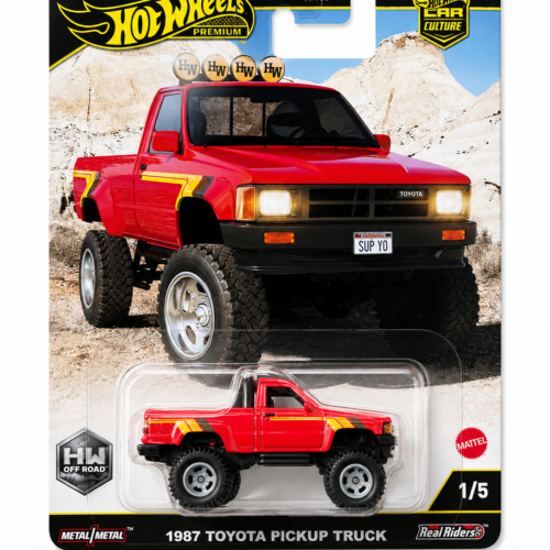 HOT WHEELS 2025 PREMIUM CAR CULTURE - 1987 TOYOTA PICKUP TRUCK