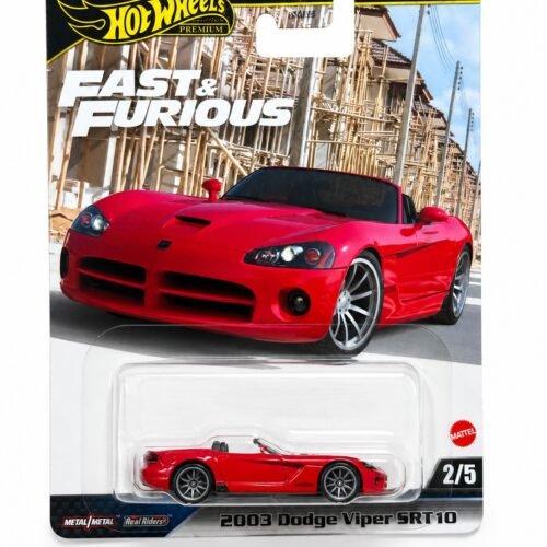 HOT WHEELS 2025 PREMIUM FAST & FURIOUS – 2003 DODGE VIPER SRT-10