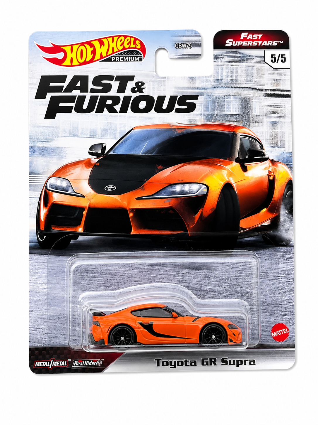 HOT WHEELS 2021 PREMIUM FAST & FURIOUS – TOYOTA GR SUPRA