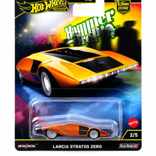 HOT WHEELS 2025 PREMIUM CAR CULTURE HAMMER DROP – LANCIA STRATOS ZERO