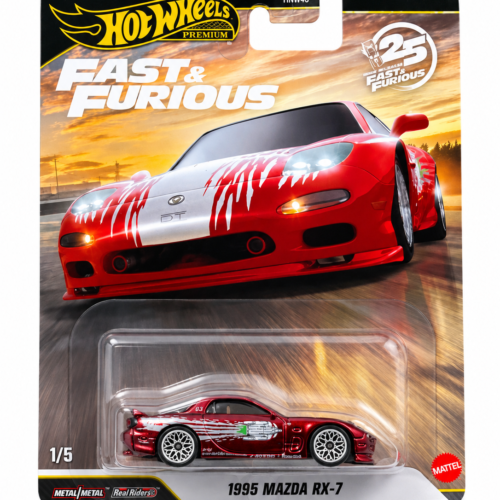 HOT WHEELS 2026 PREMIUM FAST AND FURIOUS - 1995 MAZDA RX-7 (CHASE)