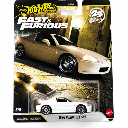 HOT WHEELS 2025 PREMIUM FAST & FURIOUS – 1994 HONDA DEL SOL