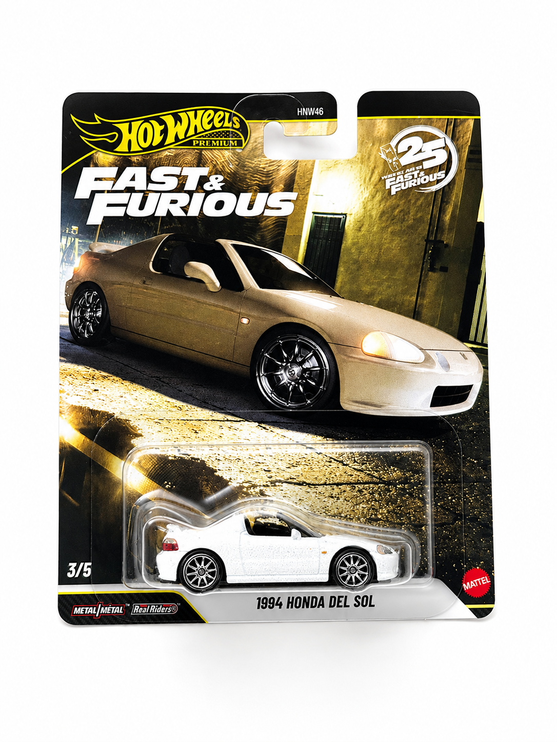 HOT WHEELS 2025 PREMIUM FAST & FURIOUS – 1994 HONDA DEL SOL