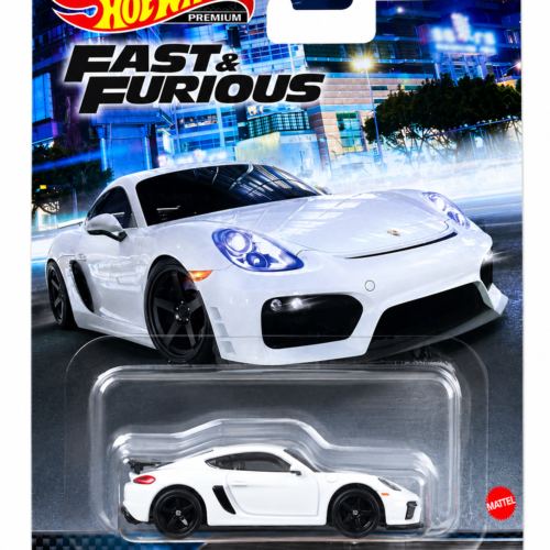 HOT WHEELS 2023 PREMIUM FAST & FURIOUS - PORSCHE 718 CAYMAN GT4