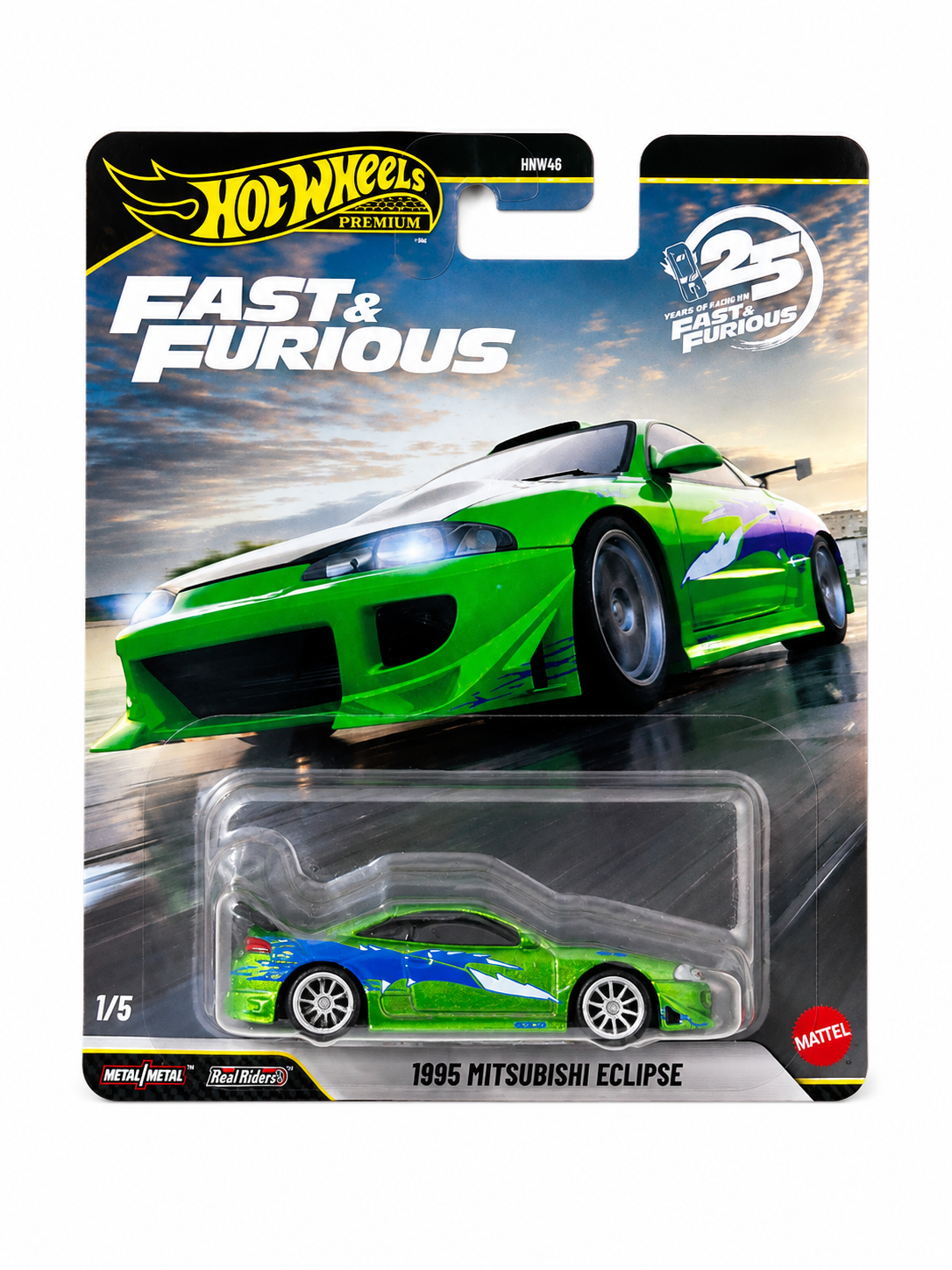 HOT WHEELS 2026 PREMIUM FAST & FURIOUS - 1995 MITSUBISHI ECLIPSE