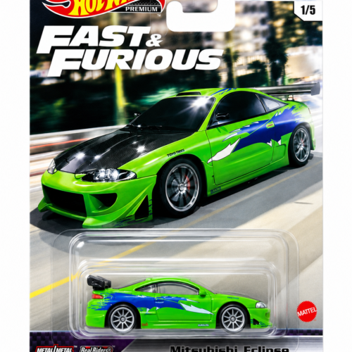HOT WHEELS 2021 PREMIUM FAST & FURIOUS - MITSUBISHI ECLIPSE
