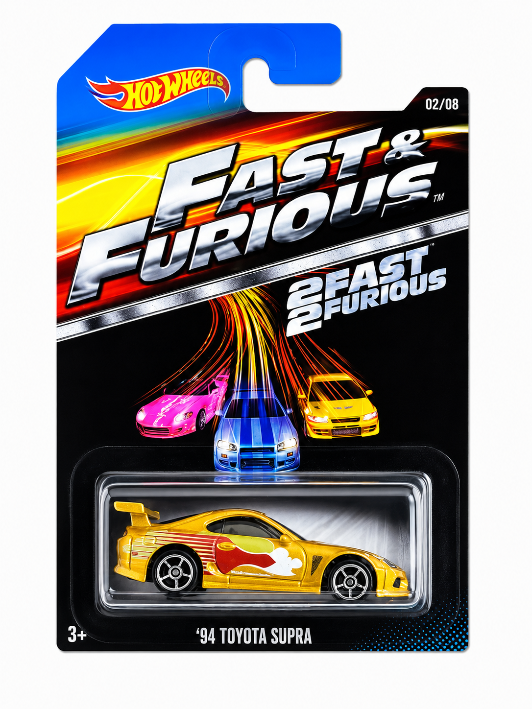 HOT WHEELS 2015 BASIC FAST & FURIOUS - '94 TOYOTA SUPRA