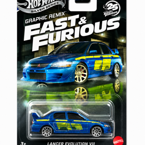 HOT WHEELS SILVER SERIES FAST & FURIOUS - LANCER EVOLUTION VII