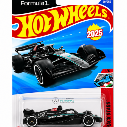 HOT WHEELS BASIC F1 - MERCEDES-AMG-PETRONAS