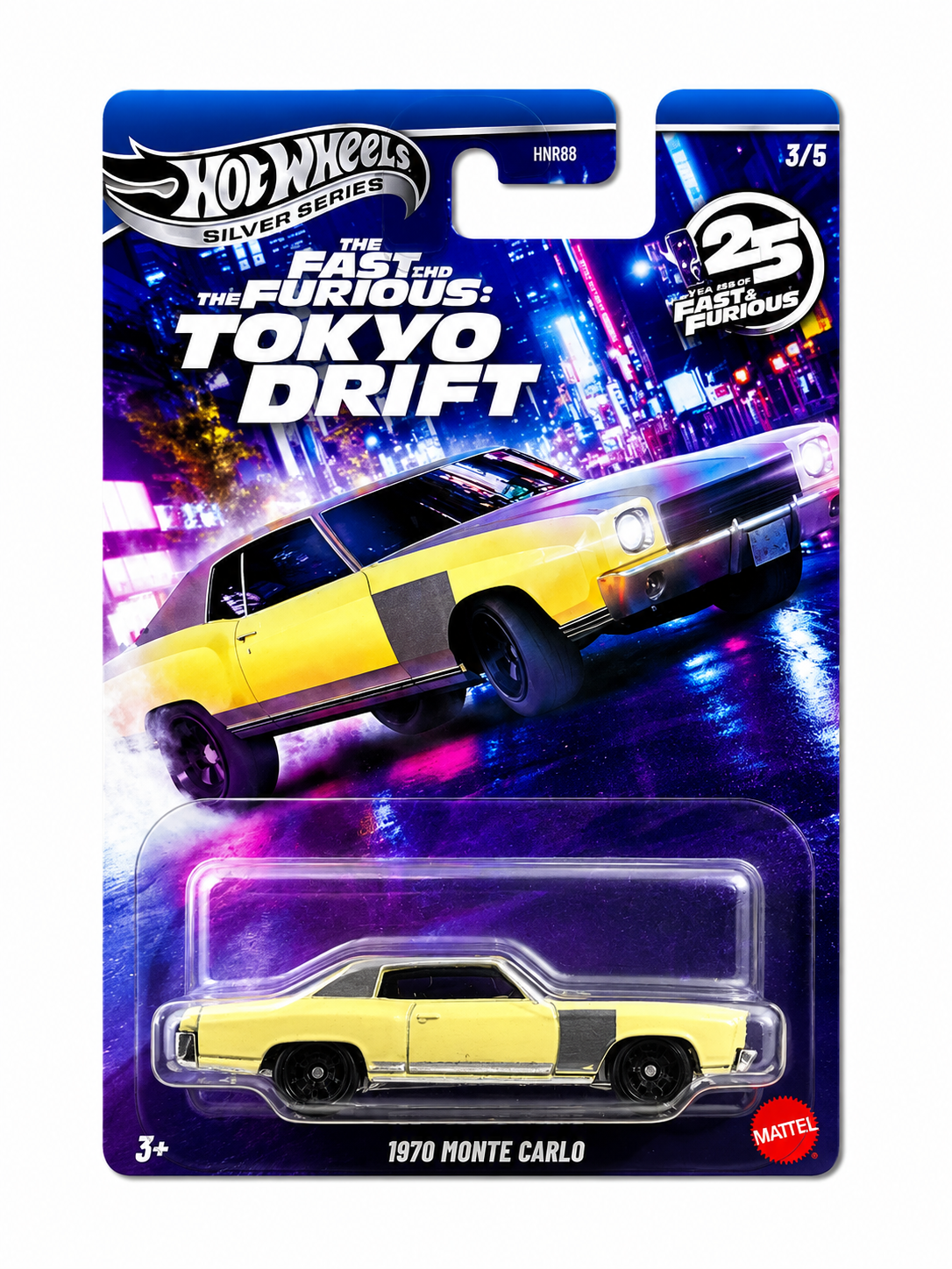 HOT WHEELS SILVER SERIES FAST & FURIOUS - 1970 MONTE CARLO