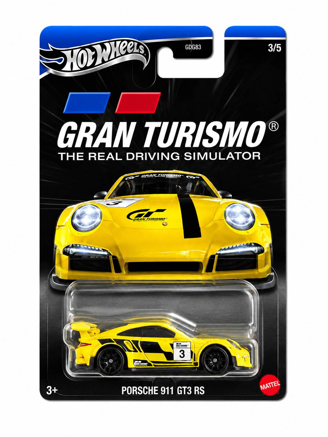 HOT WHEELS BASIC GRAN TURISMO - PORSCHE 911 GT3 RS