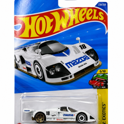 HOT WHEELS BASIC - MAZDA 787B WHITE
