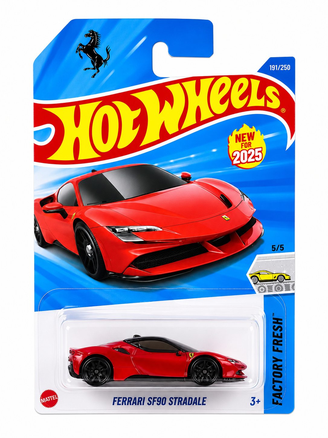 HOT WHEELS BASIC - FERRARI SF90 STRADALE RED