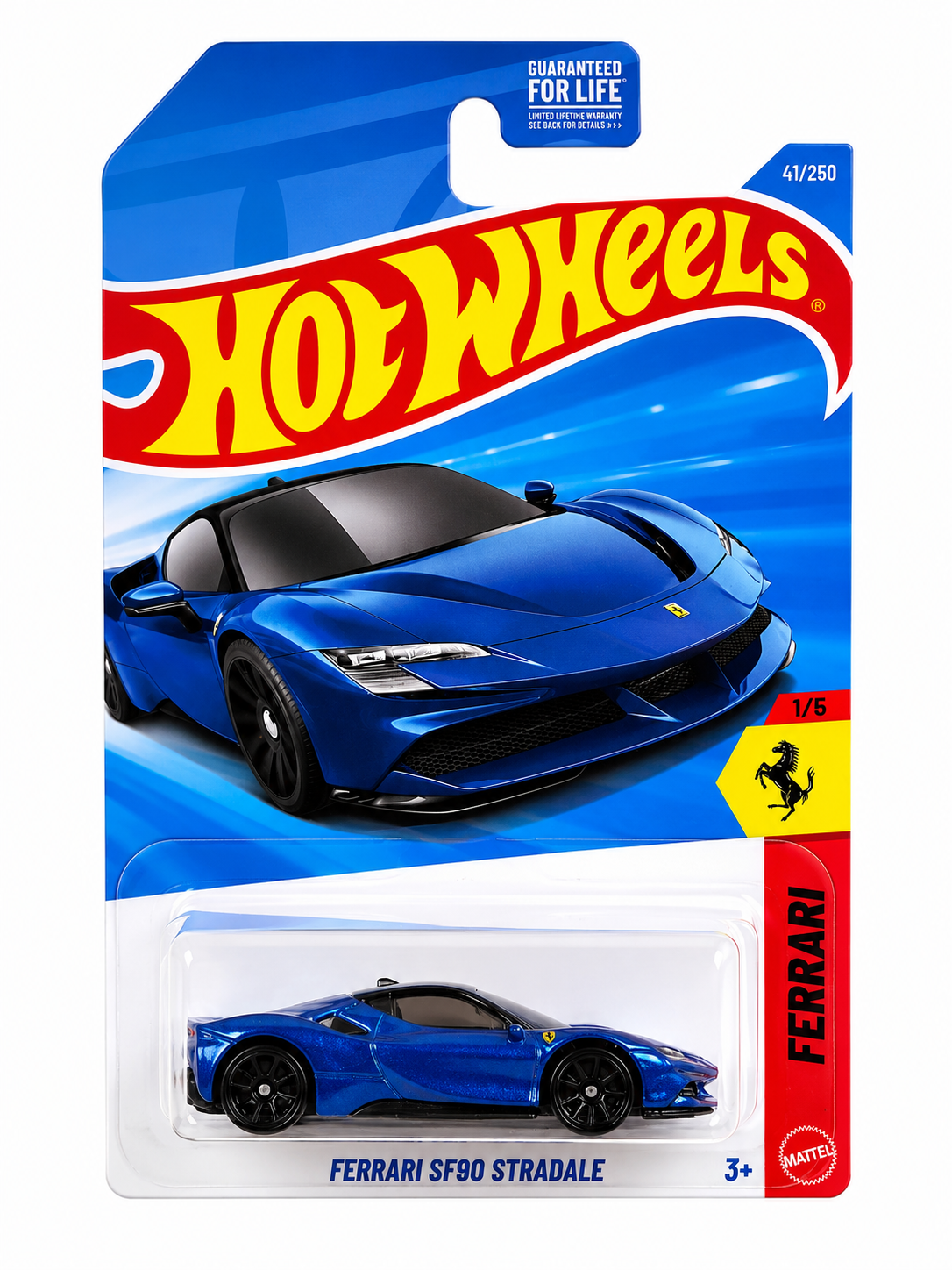 HOT WHEELS BASIC - FERRARI SF90 STRADALE BLUE