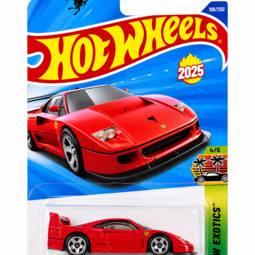 HOT WHEELS BASIC - FERRARI F40 COMPETIZIONE