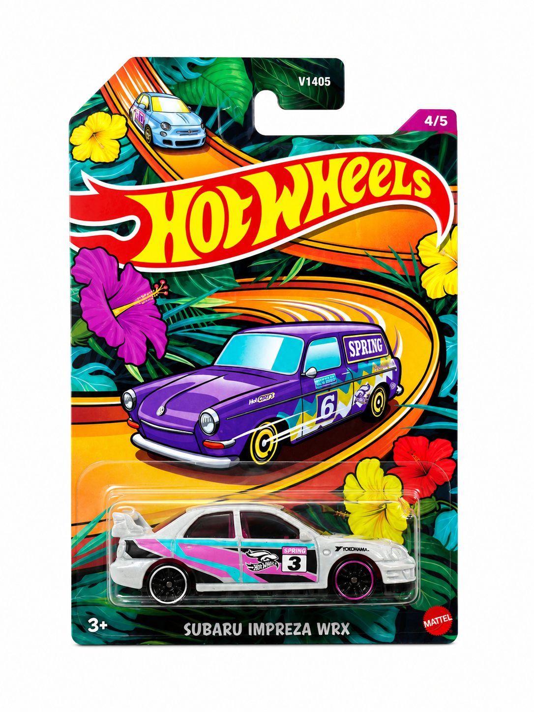 HOT WHEELS BASIC - SUBARU IMPREZA WRX