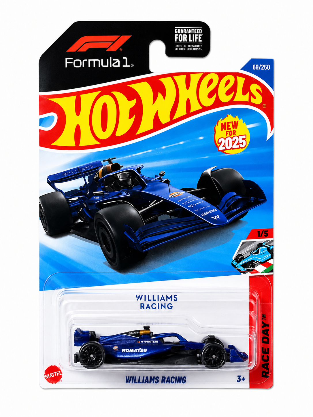 HOT WHEELS F1 BASIC - WILLIAMS RACING