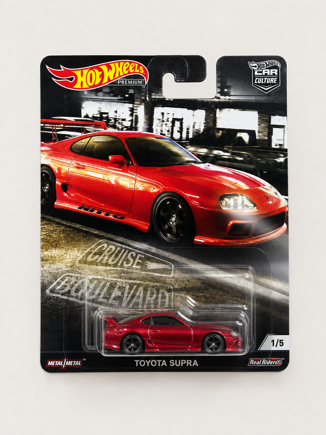 HOT WHEELS 2019 PREMIUM CAR CULTURE - TOYOTA SUPRA