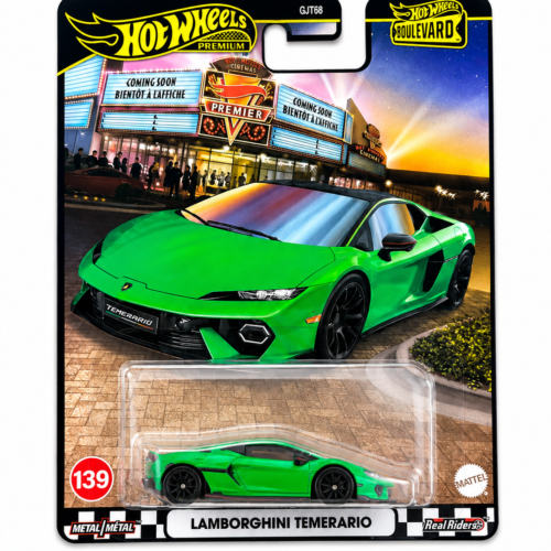 HOT WHEELS 2025 PREMIUM BOULEVARD - LAMBORGHINI TEMERARIO #139