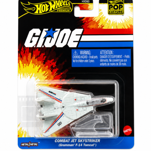 HOT WHEELS 2025 PREMIUM POP CULTURE - COMBAT JET SKYSTRIKER