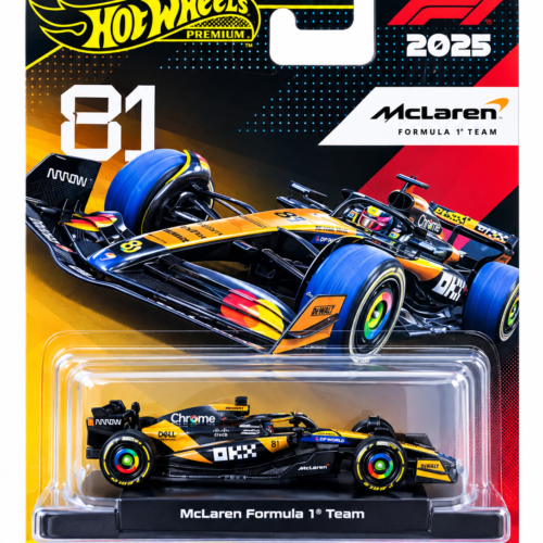 HOT WHEELS 2026 PREMIUM F1 - MCLAREN 2025 (#81)