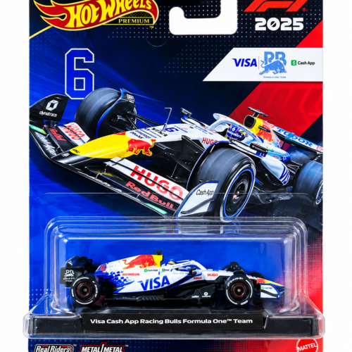 HOT WHEELS 2026 PREMIUM F1 - VISA CASH APP RACING BULL 2025 #6