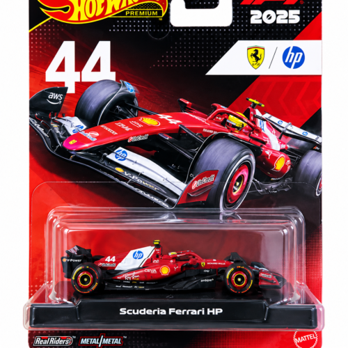 HOT WHEELS 2026 PREMIUM F1 - SCUDERIA FERRARI HP 2025 (#44)