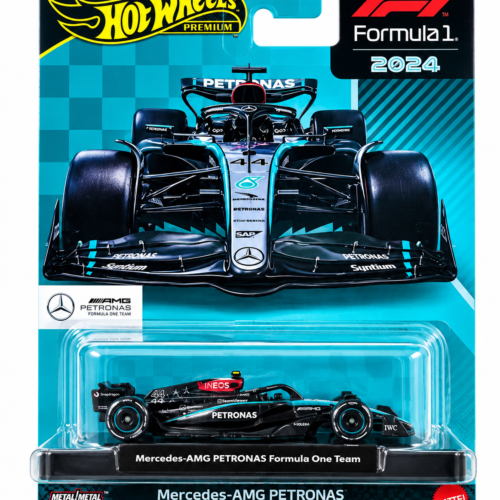 HOT WHEELS 2025 PREMIUM F1 - MERCEDES AMG-PRETONAS 2024 (#44)