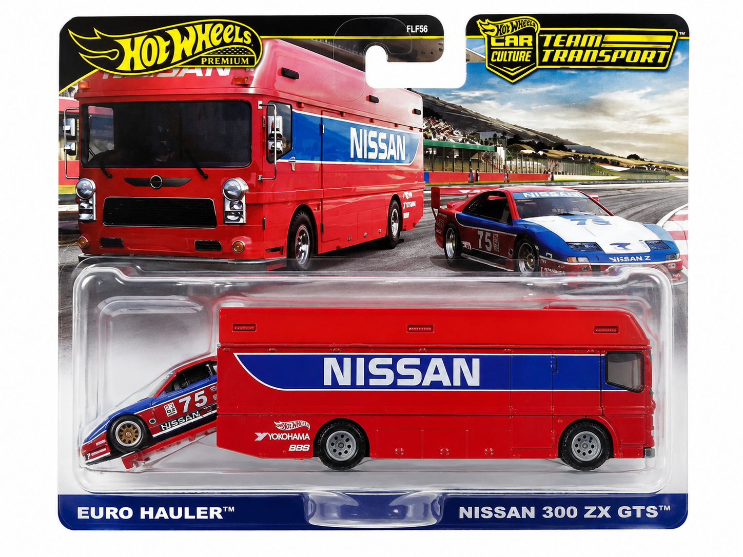 HOT WHEELS 2024 PREMIUM TEAM TRANSPORT - EURO HAULER / NISSAN 300ZX