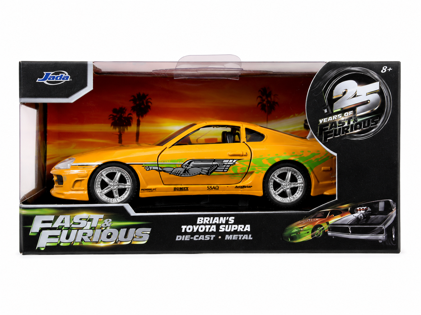 JADA FAST & FURIOUS - BRIAN'S TOYOTA SUPRA