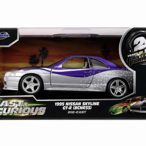 JADA FAST & FURIOUS - 1995 NISSAN SKYLINE GT-R (BCNR33)