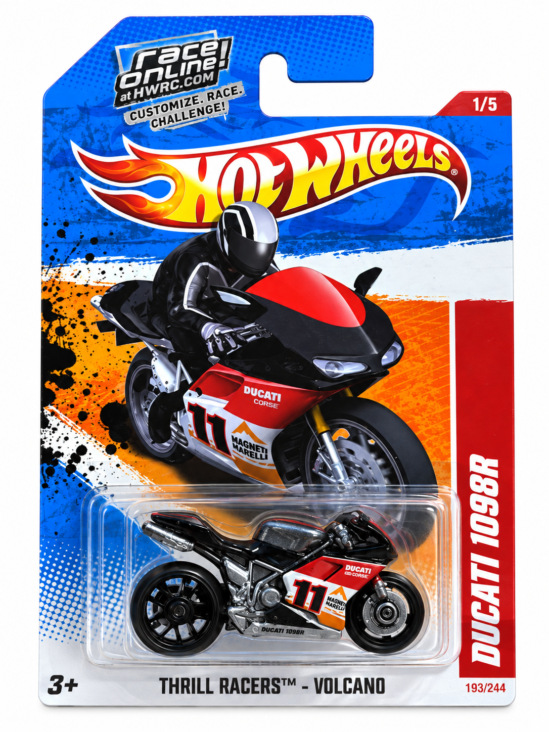 HOT WHEELS BASIC - THRILL RACERS VOLCANO