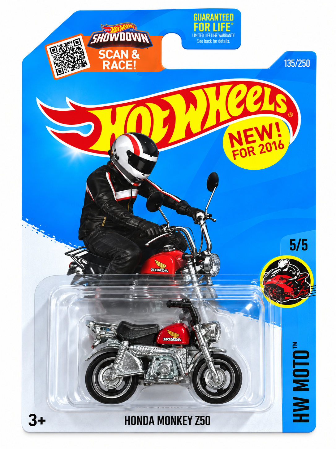 HOT WHEELS BASIC - HONDA MONKEY Z50