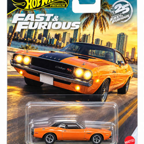 HOT WHEELS 2026 PREMIUM FAST & FURIOUS – 1970 DODGE CHALLENGER R/T