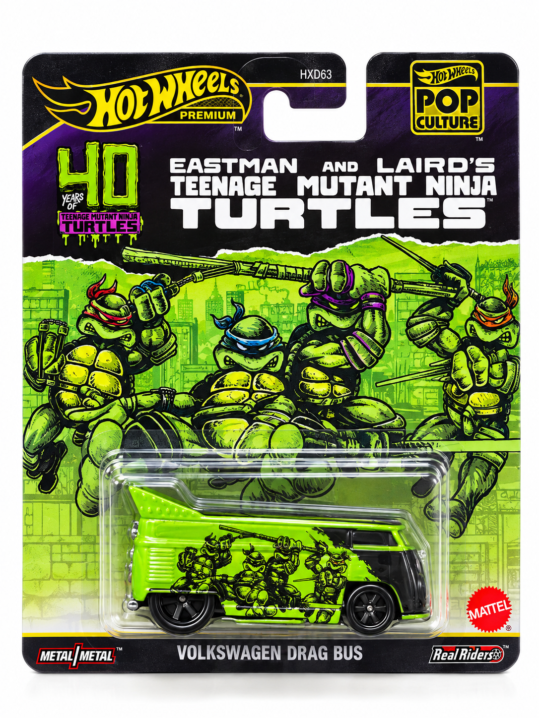 HOT WHEELS 2024 PREMIUM POP CULTURE – VOLKSWAGEN DRAG BUS