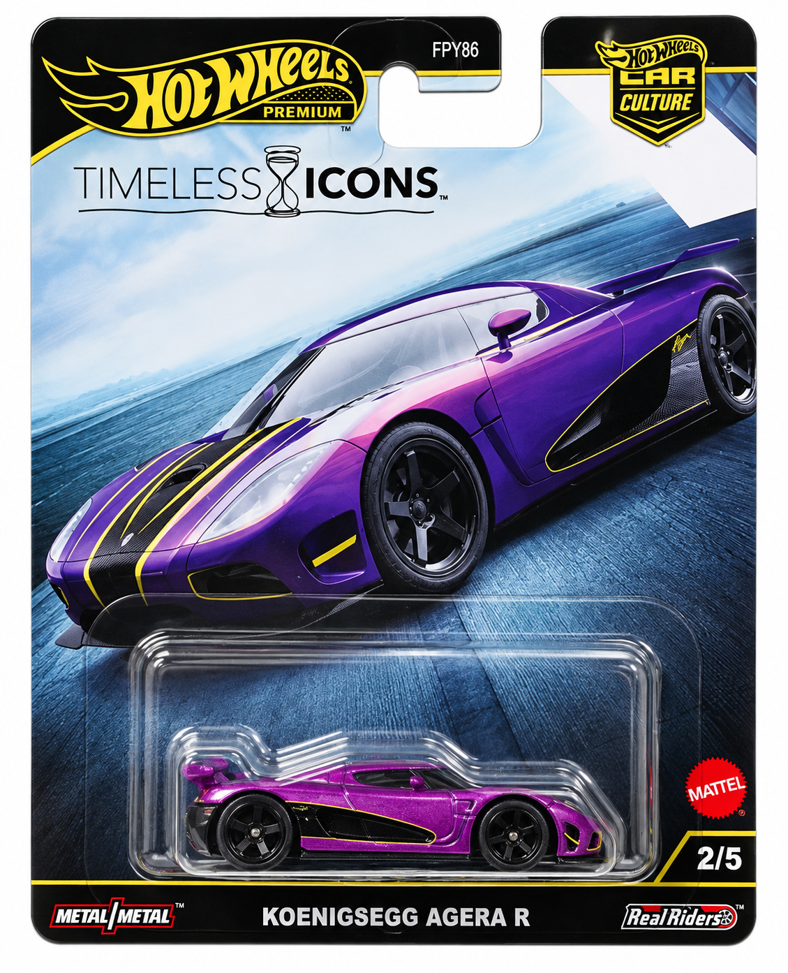 HOT WHEELS 2025 PREMIUM CAR CULTURE – KOENIGSEGG AGERA R